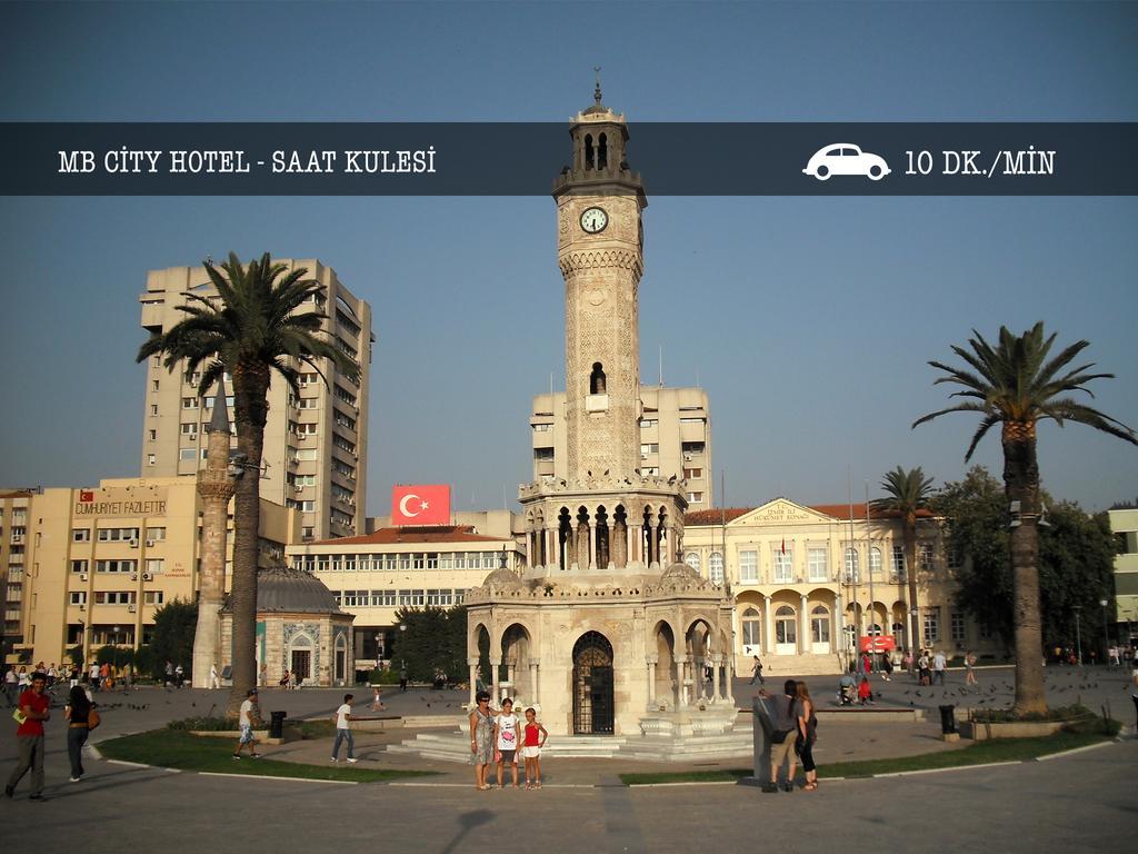 Mb City Hotel Izmir Bagian luar foto